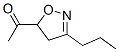 Ethanone, 1-(4,5-dihydro-3-propyl-5-isoxazolyl)- (9CI)