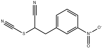 3-(3-Nitro-phenyl)-2-thiocyanato-propionitrile