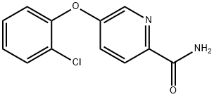 2-Pyridinecarboxamide, 5-(2-chlorophenoxy)-