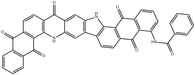 N-(9,10,15,18,20,21-hexahydro-5,10,15,18,21-pentaoxo-5H-naphtho[2,3-h]naphth[2',3':6,7]indolo[2,3-b]acridin-4-yl)benzamide