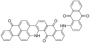 11-(anthraquinon-1-ylamino)anthra[2,1,9-mna]naphth[2,3-h]acridine-5,10,15(16H)-trione