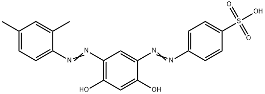 4-[[5-[(2,4-Dimethylphenyl)azo]-2,4-dihydroxyphenyl]azo]benzenesulfonic acid