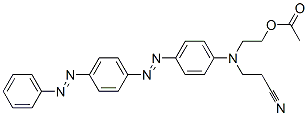3-[[2-(Acetyloxy)ethyl][4-[[4-(phenylazo)phenyl]azo]phenyl]amino]propanenitrile