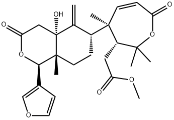 (3R,4R)-4-[(1R)-1β-(3-Furyl)-octahydro-4aα-hydroxy-8aβ-methyl-5-methylene-3-oxo-1H-2-benzopyran-6α-yl]-2,3,4,7-tetrahydro-2,2,4-trimethyl-7-oxooxepine-3-acetic acid methyl ester