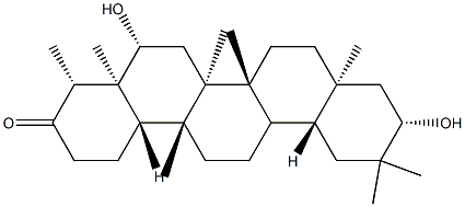 6β,21β-Dihydroxy-D:A-friedooleanan-3-one