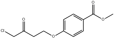 methyl 4-(4-chloro-3-oxo-butoxy)benzoate