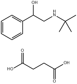 2-Tertiobutylamino-1-phenyl-1-ethanol hemisuccinate [French]