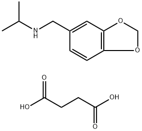 1,3-Benzodioxole-5-methanamine, N-(1-methylethyl)-, butanedioate (salt ) (2:1)