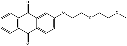 2-[2-(2-methoxyethoxy)ethoxy]anthraquinone