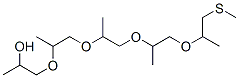 4,7,10,13-Tetramethyl-5,8,11,14-tetraoxa-2-thiaheptadecan-16-ol