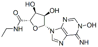 (2S,3S,4R,5R)-N-ethyl-3,4-dihydroxy-5-(1-hydroxy-6-imino-purin-9-yl)ox olane-2-carboxamide