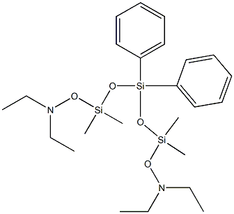 N,N'-[(1,1,5,5-Tetramethyl-3,3-diphenyl-1,5-pentanetrisiloxanediyl)bis(oxy)]bis[N-ethylethanamine]