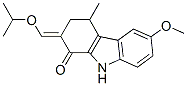 2,3,4,9-tetrahydro-2-(isopropoxymethylene)-6-methoxy-4-methyl-1H-carbazol-1-one