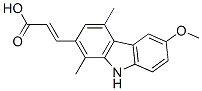 3-(6-methoxy-1,4-dimethyl-9H-carbazol-2-yl)acrylic acid