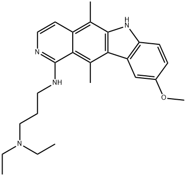 N,N-diethyl-N'-(9-methoxy-5,11-dimethyl-6H-pyrido[4,3-b]carbazol-1-yl)propane-1,3-diamine