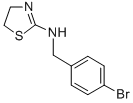 4,5-Dihydro-N-((4-bromophenyl)methyl)thiazolamine