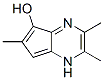 1H-Cyclopentapyrazin-5-ol,2,3,6-trimethyl-(9CI)