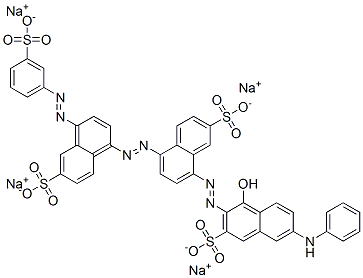 8-[[1-hydroxy-6-(phenylamino)-3-sulpho-2-naphthyl]azo]-5-[[6-sulpho-4-[(3-sulphophenyl)azo]-1-naphthyl]azo]naphthalene-2-sulphonic acid, sodium salt
