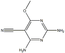 5-Pyrimidinecarbonitrile,2,4-diamino-6-methoxy-(9CI)