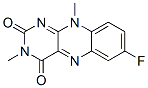 Benzo[g]pteridine-2,4(3H,10H)-dione,3,10-dimethyl-7-fluoro-
