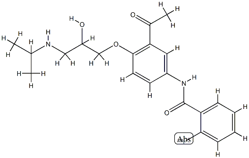 2-iodobenzoylacebutolol
