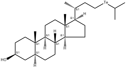 23-(isopropyltelluro)-24-norcholan-3-ol