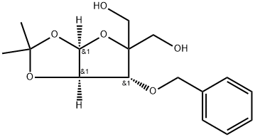 4-(羟甲基)-1,2-O-异丙亚基-3-O-苄基-BETA-L-苏式戊呋喃糖