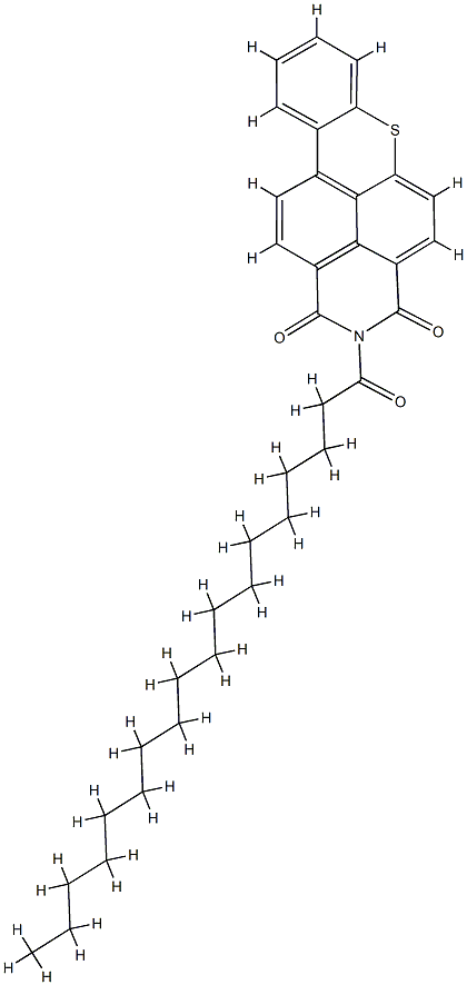 2-(1-Oxooctadecyl)-1H-thioxantheno[2,1,9-def]isoquinoline-1,3(2H)-dione