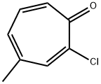 2,4,6-Cycloheptatrien-1-one,  2-chloro-4-methyl-