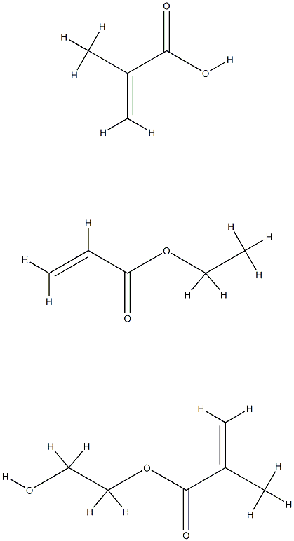 2-甲基-2-丙烯酸与丙烯酸乙酯和聚乙二醇单甲基丙烯酸-C12-14-烷基醚的聚合物