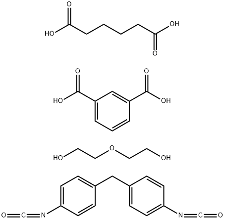 1,3-Benzenedicarboxylic acid, polymer with hexanedioic acid, 1,1-methylenebis4-isocyanatobenzene and 2,2-oxybisethanol