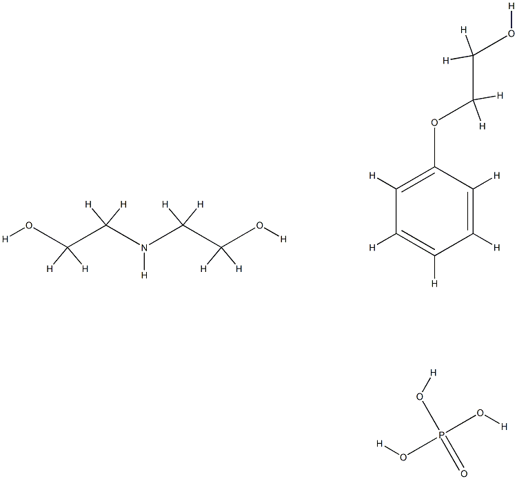 Ethanol, 2,2'-iminobis-, compd. with α-phenyl-ω-hydroxypoly( oxy-1,2-ethanediyl) phosphate