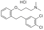 3-(2-(2-(3,4-Dichlorophenyl)ethyl)phenoxy)-N,N-dimethyl-1-propanamine  hydrochloride