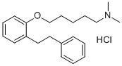 1-Pentanamine, N,N-dimethyl-5-(2-(2-phenylethyl)phenoxy)-, hydrochlori de