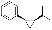 Benzene, [2-(1-methylethyl)cyclopropyl]-, cis- (9CI)