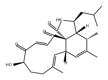 1H-Cycloundec(d)isoindole-1,12,15-trione, 2,3,3a,4,6a,9,10,11-octahydr o-11-hydroxy-4,5,8-trimethyl-3-(2-methylpropyl)-, (3S,3aR,4S,6aS,7E,11 S,13E,15aS)-