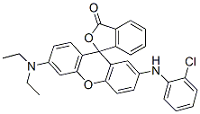 2'-[(chlorophenyl)amino]-6'-(diethylamino)spiro[isobenzofuran-1(3H),9'-[9H]xanthene]-3-one