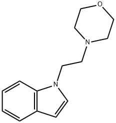 4-(2-(1H-吲哚-1-基)乙基)吗啉