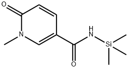 1,6-Dihydro-1-methyl-6-oxo-N-trimethylsilyl-3-pyridinecarboxamide
