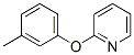 (3-Methylphenoxy)pyridine