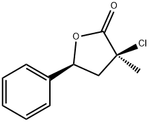 trans-3-chlorodihydro-3-methyl-5-phenylfuran-2(3H)-one