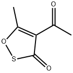 3H-1,2-Oxathiol-3-one, 4-acetyl-5-methyl- (9CI)