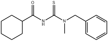 N-{[benzyl(methyl)amino]carbonothioyl}cyclohexanecarboxamide