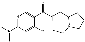 2-(Dimethylamino)-N-[(1-ethyl-2-pyrrolidinyl)methyl]-4-methoxy-5-pyrimidinecarboxamide