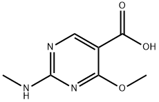 5-Pyrimidinecarboxylic acid, 4-methoxy-2-(methylamino)- (9CI)