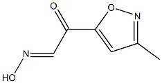 5-Isoxazoleacetaldehyde,3-methyl--alpha--oxo-,aldoxime(9CI)