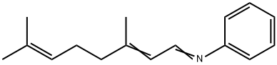 N-(3,7-Dimethyl-2,6-octadienylidene)benzenamine
