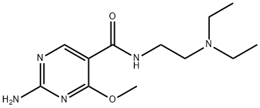 2-Amino-N-[2-(diethylamino)ethyl]-4-methoxy-5-pyrimidinecarboxamide