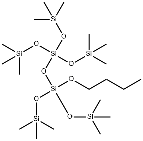 3-Butoxy-1,1,1,7,7,7-hexamethyl-3,5,5-tris(trimethylsiloxy)tetrasiloxa ne