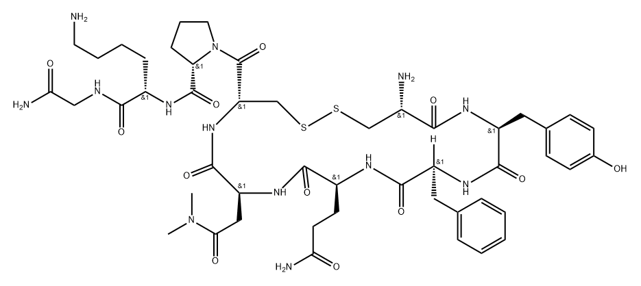vasopressin, (5-(N(4),N(4)-dimethyl-Asn)-8-Lys)-